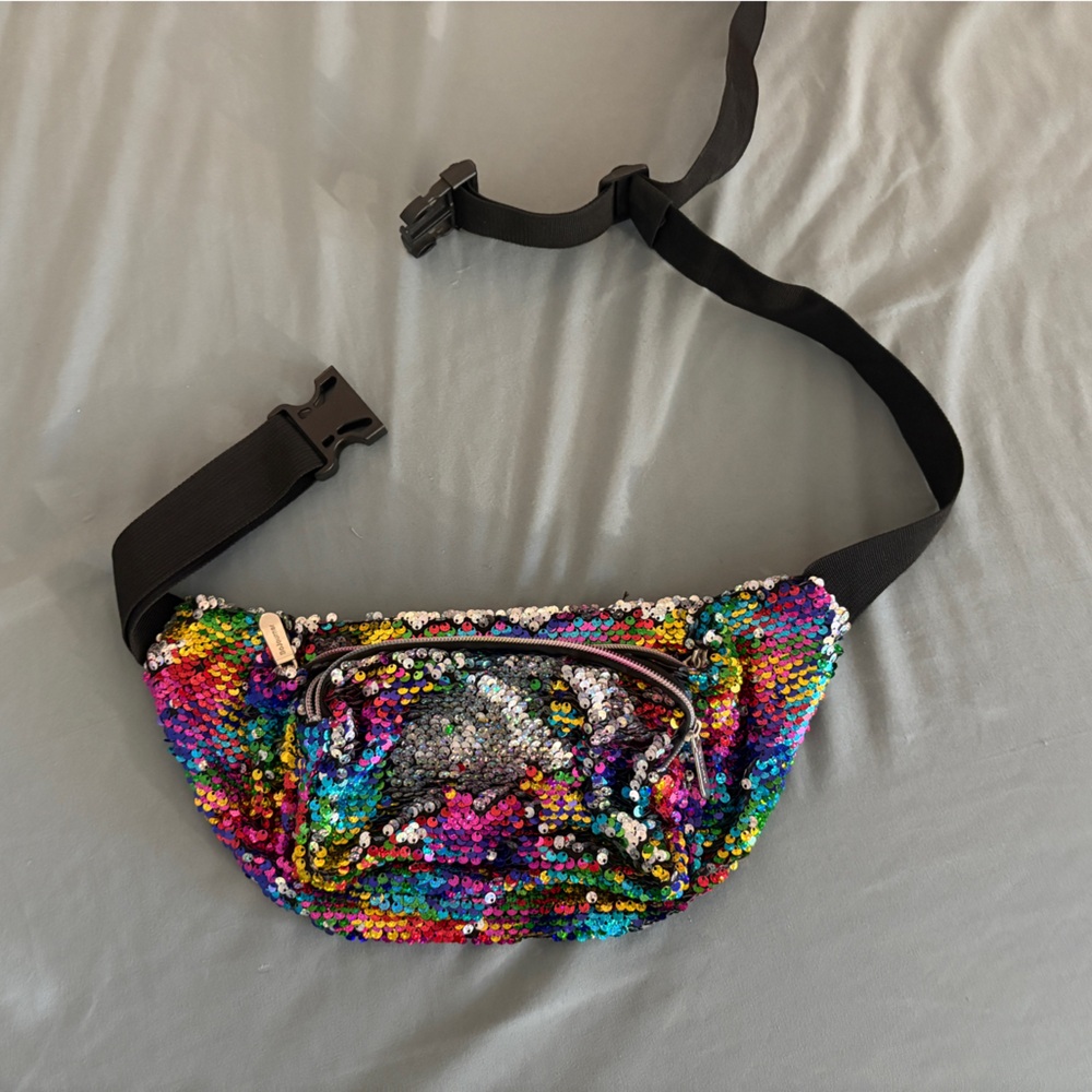Colorful Sequin Fanny Pack